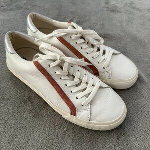 Madewell Delia Sidewalk Low Top Leather Sneakers Shoes Women's 9.5 Men's 8